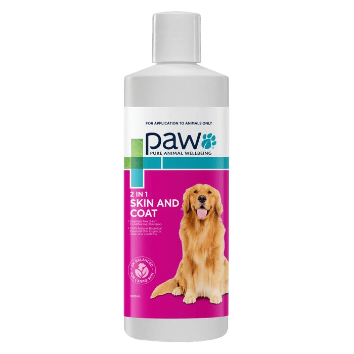 Blackmores Paw 2 In 1 Dog Shampoo & Conditioner 500ml