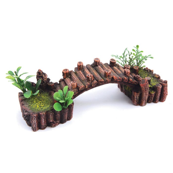 Kazoo Log Bridge With Plants Small