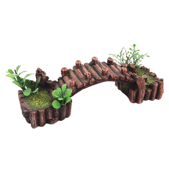 Kazoo Log Bridge With Plants Small