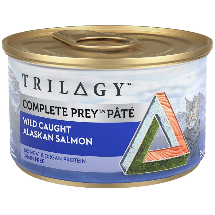 Trilogy Complete Prey Pate Salmon Cat Food 85g