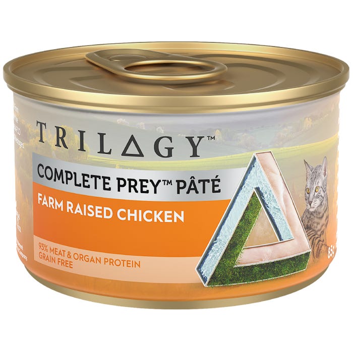 Trilogy Complete Prey Pate Chicken Cat Food 85g