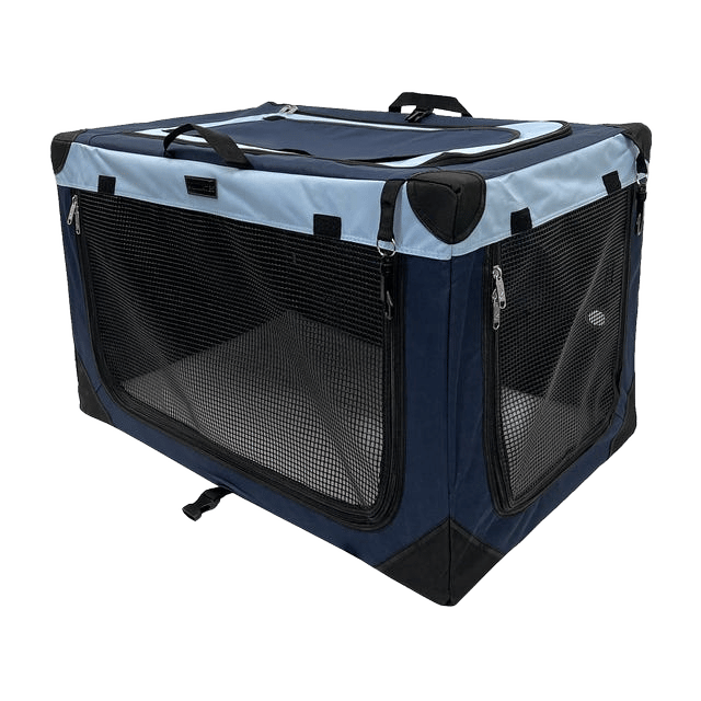 Animates Soft Crate For Large Dogs - Blue