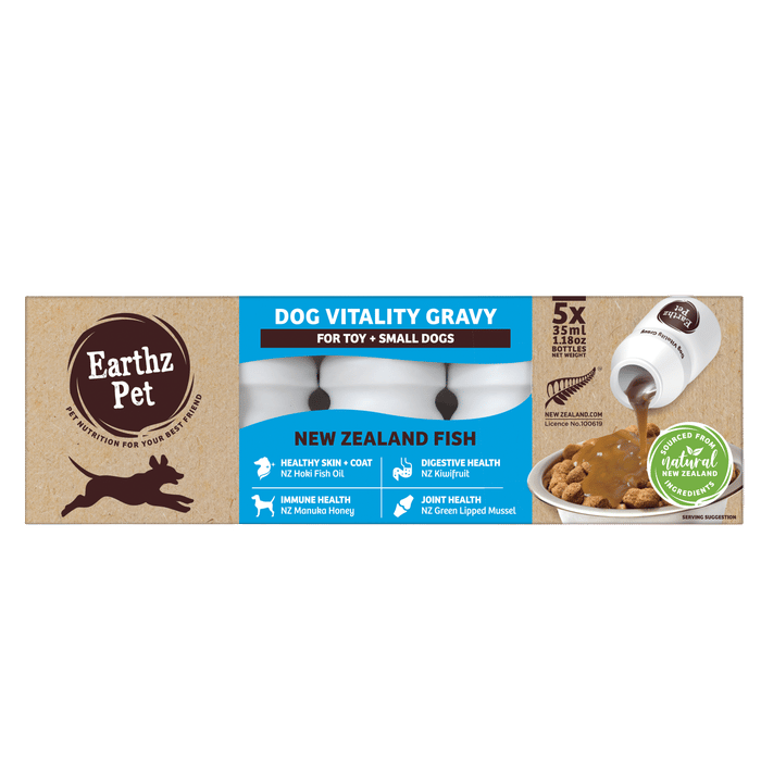 Earthz PET NZ Fish Small Dog 5X35ml