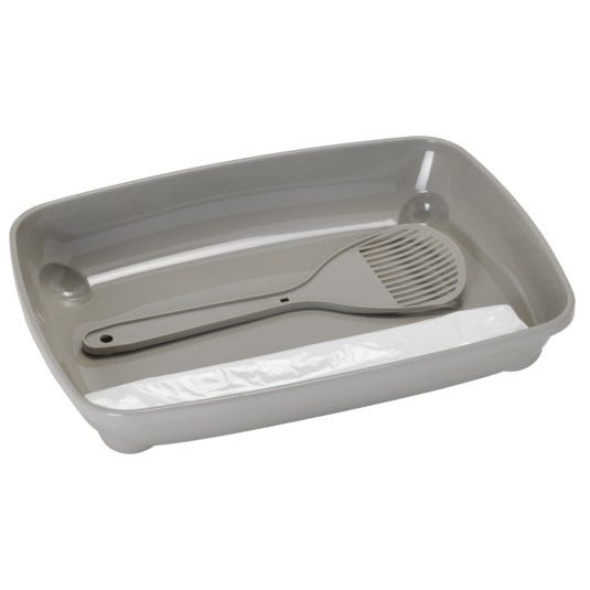 Moderna Litter Starter Kit For Kittens - Warm Grey