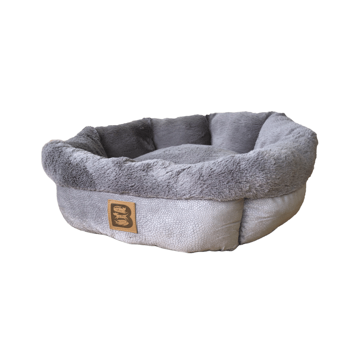 Brooklands Cat Bed Cozy Round Grey 53cm
