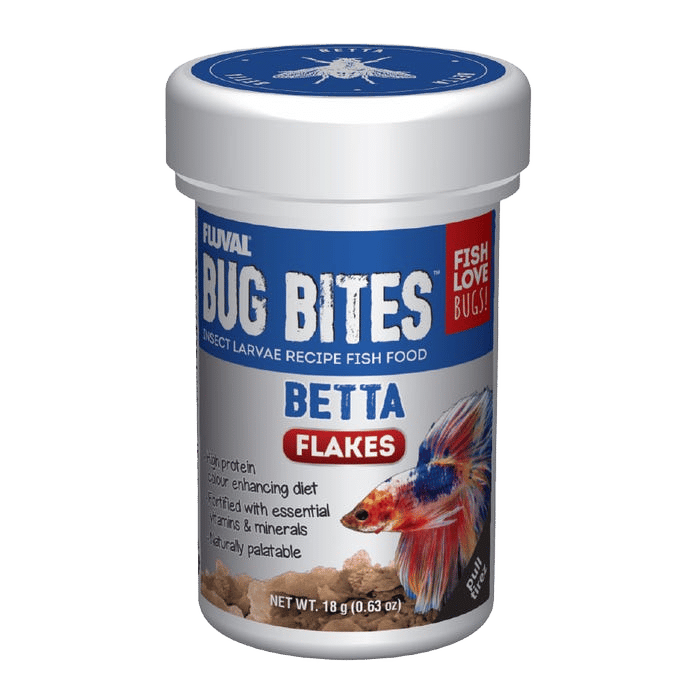 Fluval Bug Bites Betta Flakes 18g