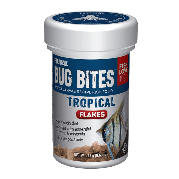 Fluval Bug Bites Tropical Flakes 18g