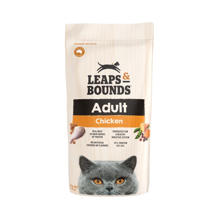 Leaps & Bounds Chicken Cat Food 1.5kg