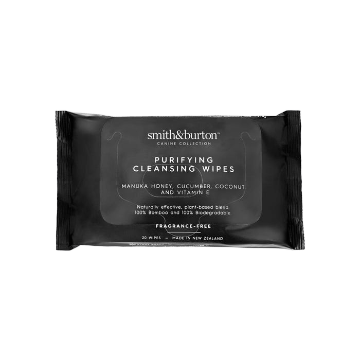Smith & Burton Purifying Cleansing Wipes 20 Pack