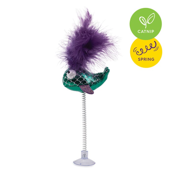 Kazoo Bouncy Fish Cat Toy