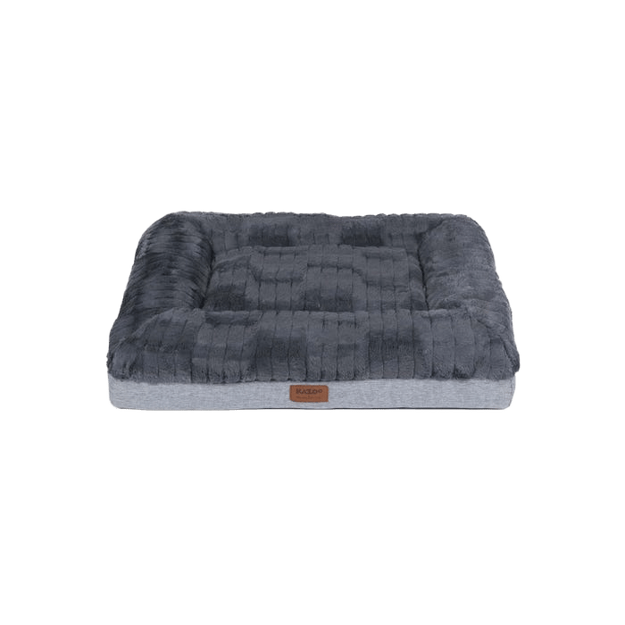 Kazoo Dark Cloud Comfort Bed Grey Black L