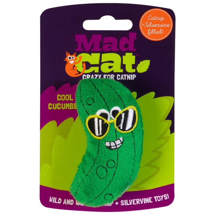 Madcat Cool Cucumber Catnip & Silvervine Toy