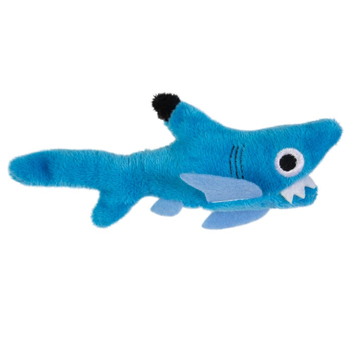 Madcat Shark Biter Catnip & Silvervine Toy