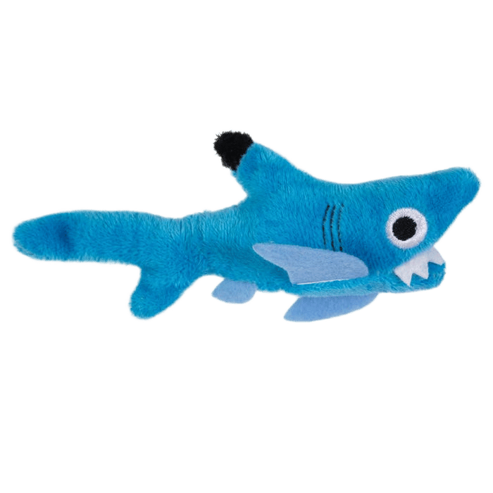 Madcat Shark Biter Catnip & Silvervine Toy