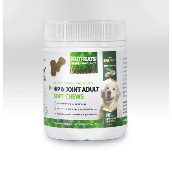 Nutreat Adult Hip And Joint Dog Soft Chews 270g