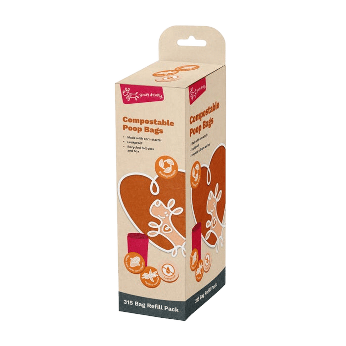 Yours Droolly Compostable Poop Bags Refill 315 Pack