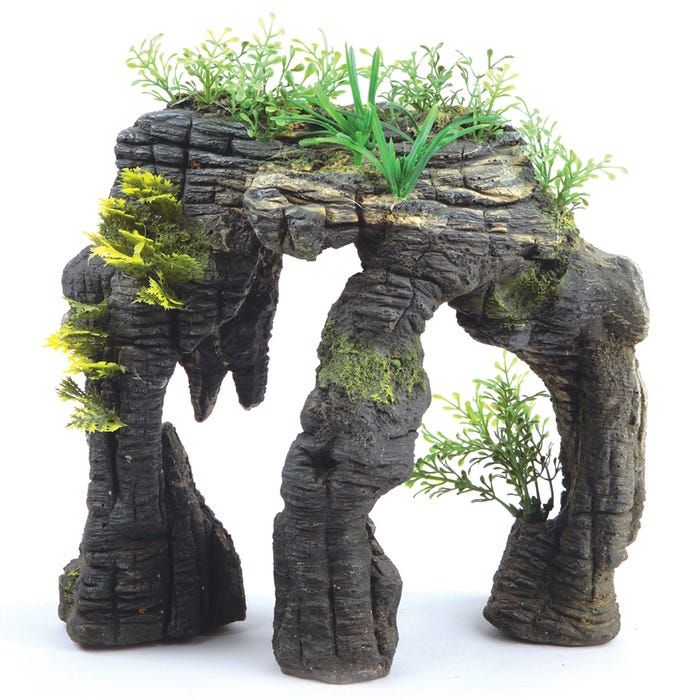 Kazoo Greystone Arch With Plant Set Pc2 Medium