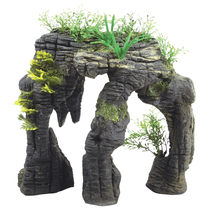 Kazoo Greystone Arch With Plant Set Pc2 Medium