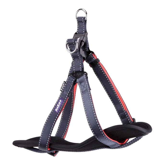 Kazoo Active Walking Harness Slate Orange M