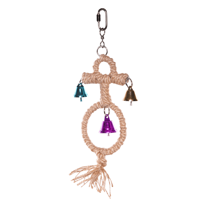 Kazoo Round Rope Anchor W Bells Small