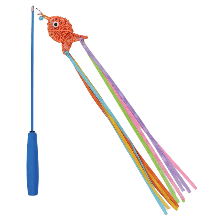 Kazoo Cat Streamer Fish Wand