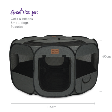 Kazoo Premium Pop Up PET Playpen Large