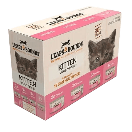 Leaps & Bounds Kitten Variety Pack 85Gx12