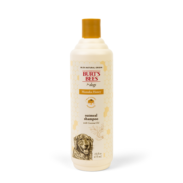 Burts Bees Manuka Honey Oatmeal Dog Shampoo 473ml