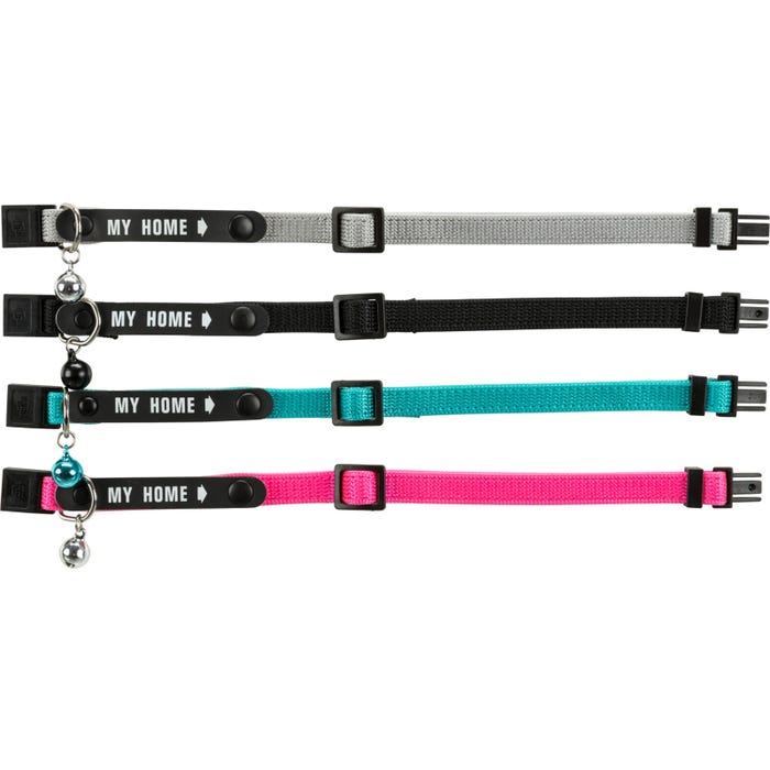 Trixie Cat Collar My Home With Bell