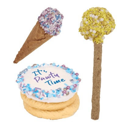 Kazoo Barneys Barkery Dog Birthday Treats Party Pack Blue