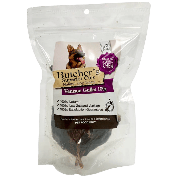 Butcher's Superior Cuts Venison Gullet 100g