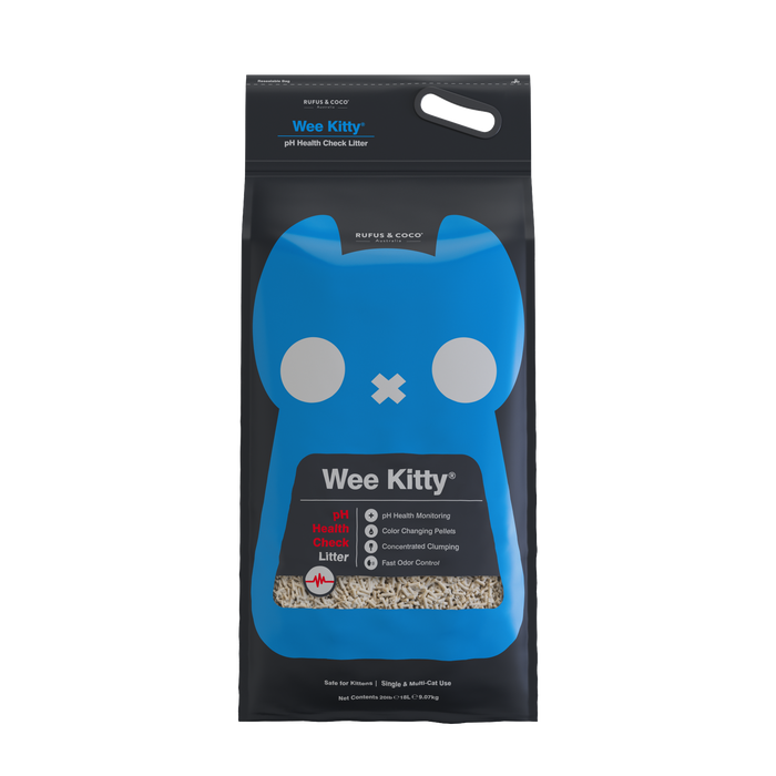 Rufos & Coco Wee Kitty Health Check Tofu Cat Litter 18l - 9kg