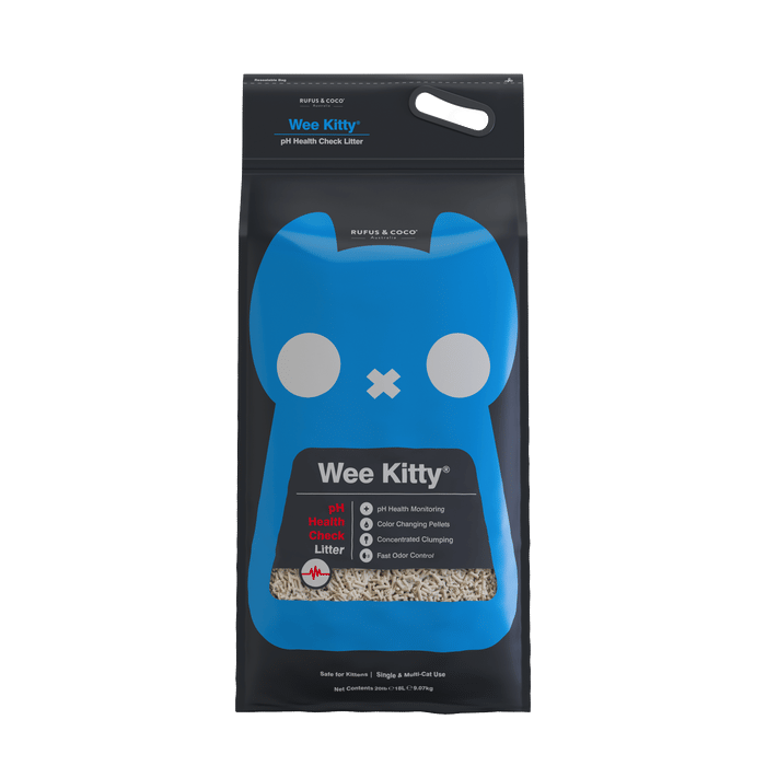 Rufos & Coco Wee Kitty Health Check Tofu Cat Litter 18l - 9kg