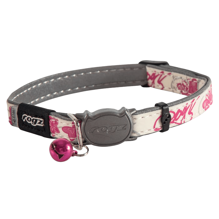 Rogz Cat Collar Glowcat Pink