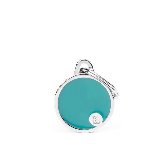 My Family Bhm Circle Light Blue Tag S