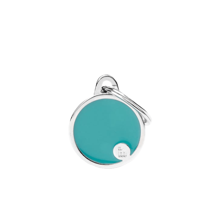 My Family Bhm Circle Light Blue Tag S