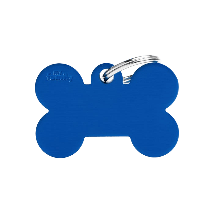 My Family B Bone Blue Tag L