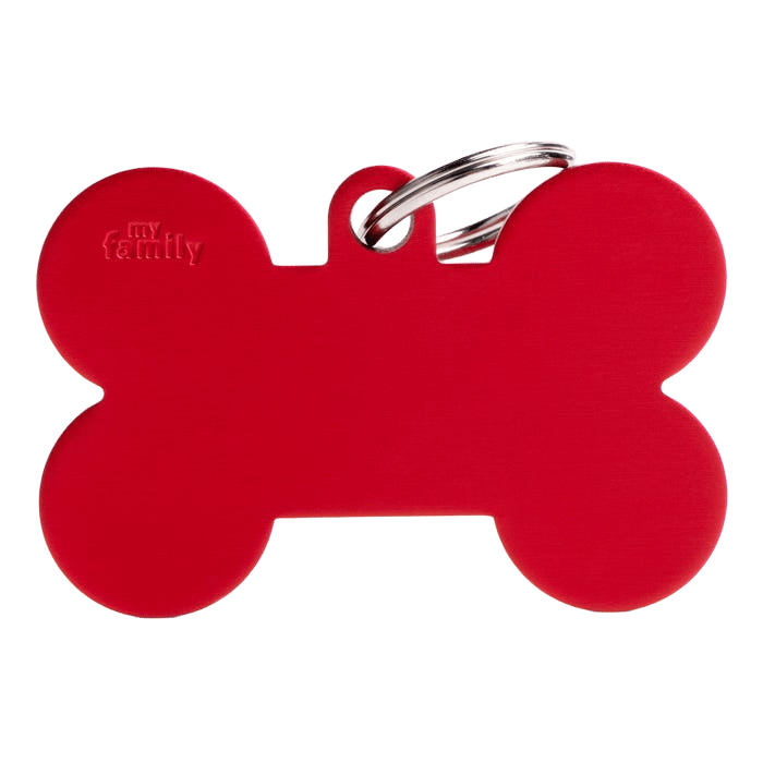My Family B Bone Red Tag XL