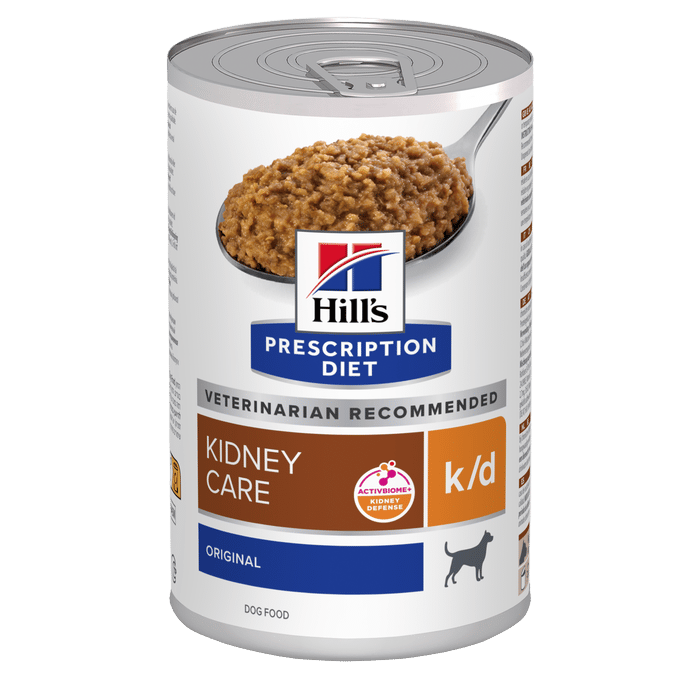 Hills Dog Prescription Diet K/D Kidney Care Can 350g