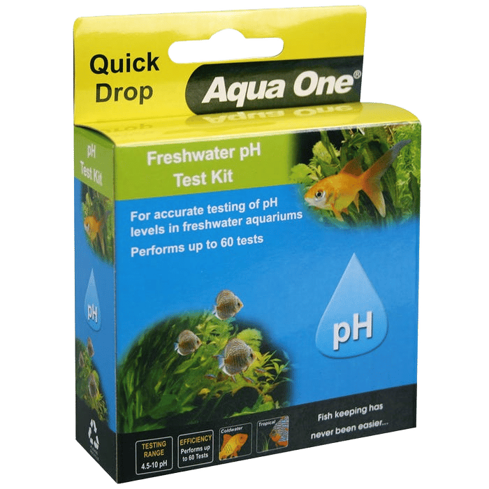 Aqua One Quick Drop Eco Ph4.5-10 Freshwater Test Kit