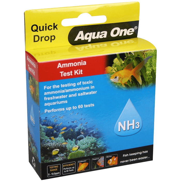 Aqua One Quickdrop Ammonia Nh3 Test Kit