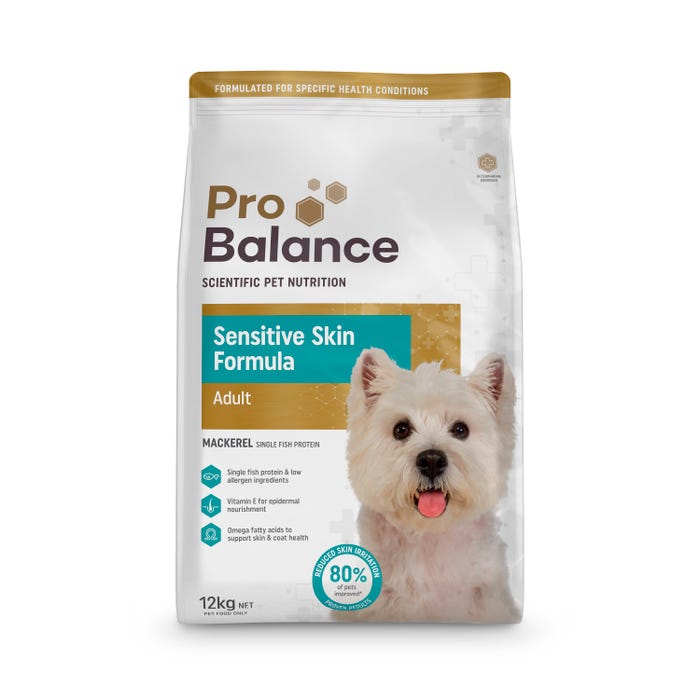 Probalance Sensitive Skin Dog Food 12kg