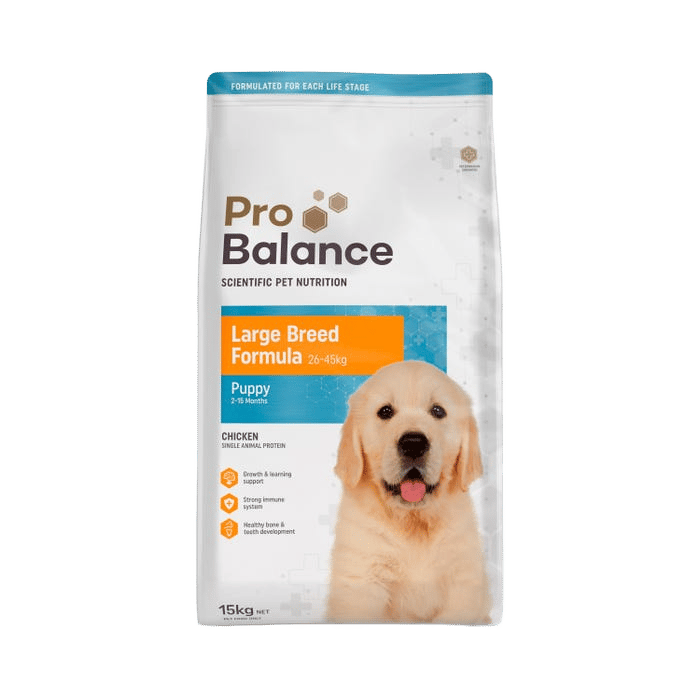 Probalance Large Breed Chicken Puppy Food 15kg