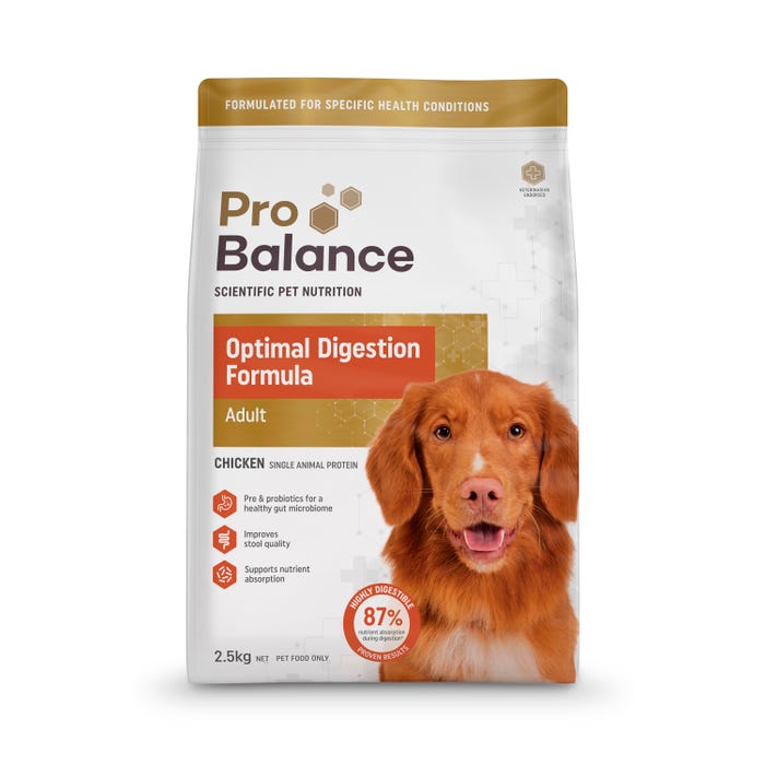 Probalance Optimal Digestion Dog Food 2.5kg