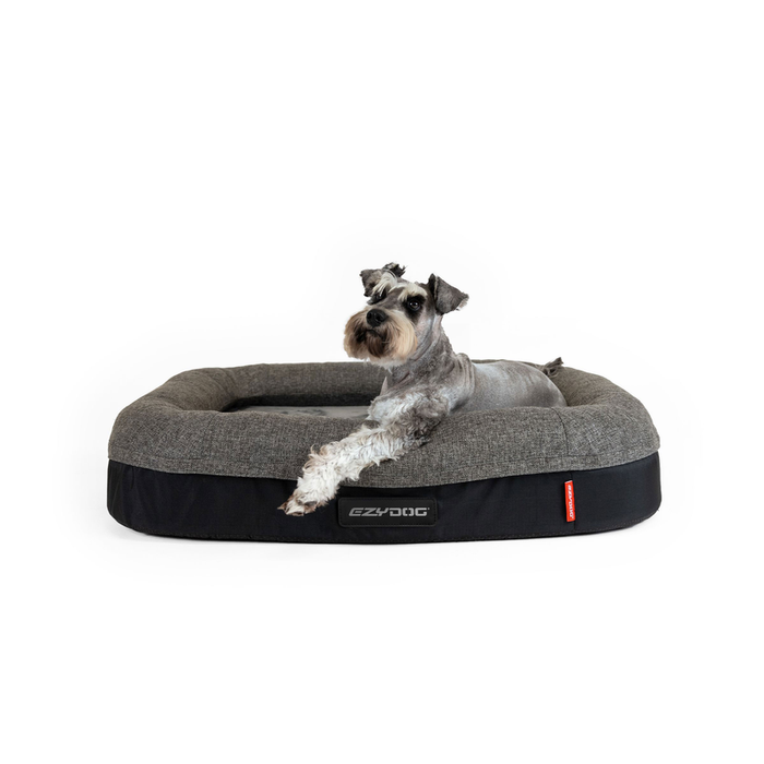 Ezydog Ortho Elite Bed 2 In1 Charcoal And Black L