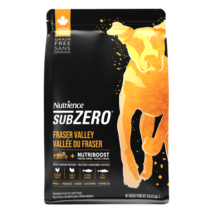 Nutrience Dog Subzero Fraser Valley 4.5kg