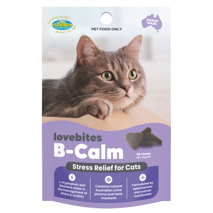 Vetafarm Lovebites Cat B-Calm Chews 60