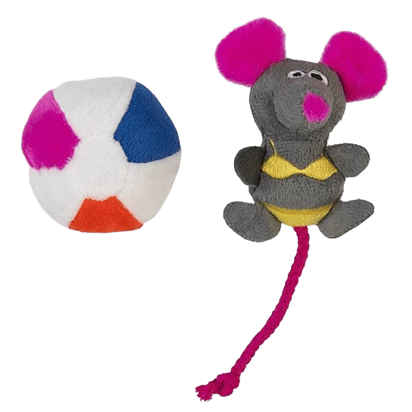 Mad Cat Toy Beach Babe Mouse 2pk