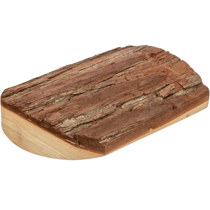 Trixie Smallpet Bark Wood Platform With Screw Fixing 10X15cm
