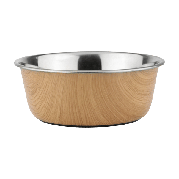 All Day Bowl Dipped Ss - Wooden - 2650ml